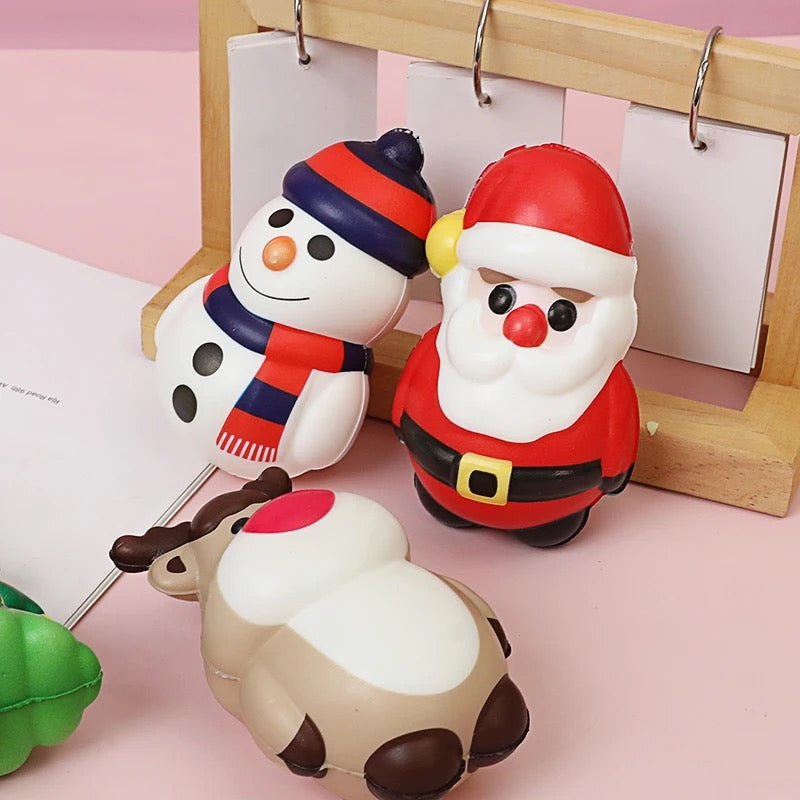 Holiday Friends Squishies (4-Pack)
