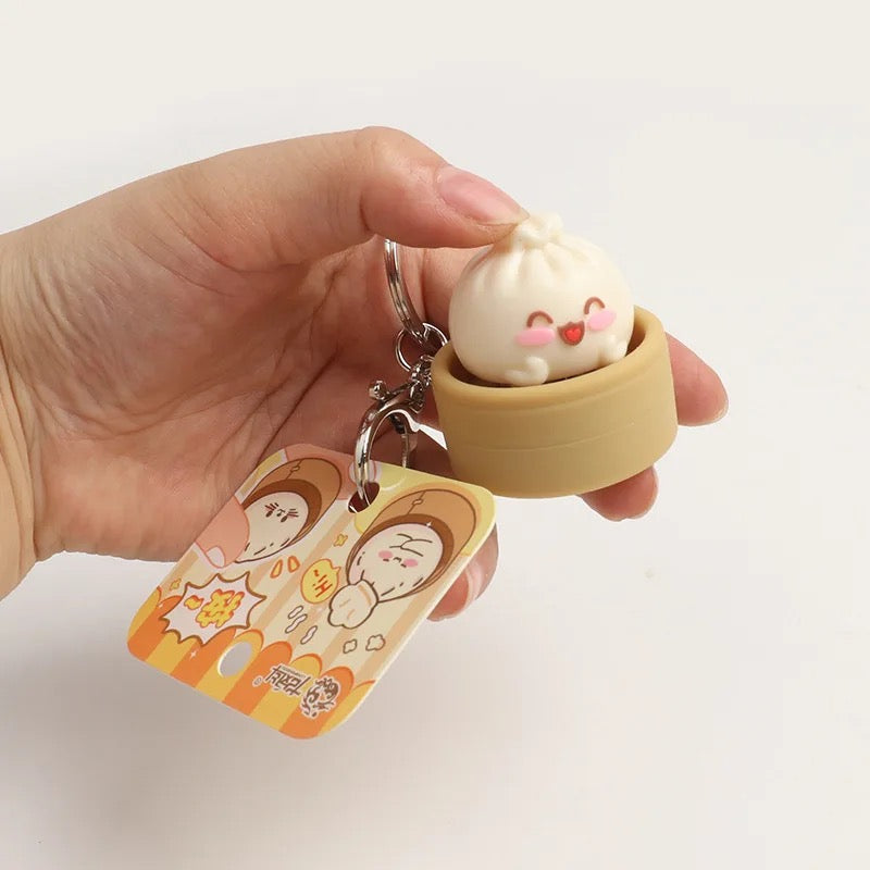 Bao Buddy Squishy Keychain (2-Pack)